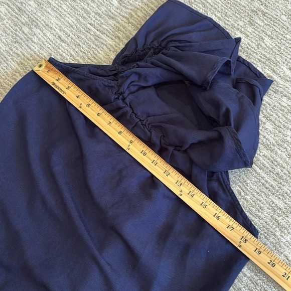 Tommy Bahama Navy Off-Shoulder Mini Dress - Picture 13 of 15